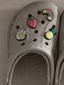 卡骆驰（CROCS）贝雅洞洞鞋男鞋女鞋轻便耐磨一脚蹬拖鞋休闲鞋百搭花园鞋|10126 卵石色-2V3 39 (240mm) 实拍图