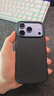 耐尔金 适用iPhone17Pro手机壳磁吸苹果17Pro手机壳全包磨砂防滑防摔保护套镜头加高轻薄简约护盾Pro黑色 实拍图