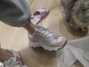 斯凯奇（Skechers）奶茶熊女鞋夏厚底老爹鞋软底熊猫鞋休闲运动鞋149238 实拍图