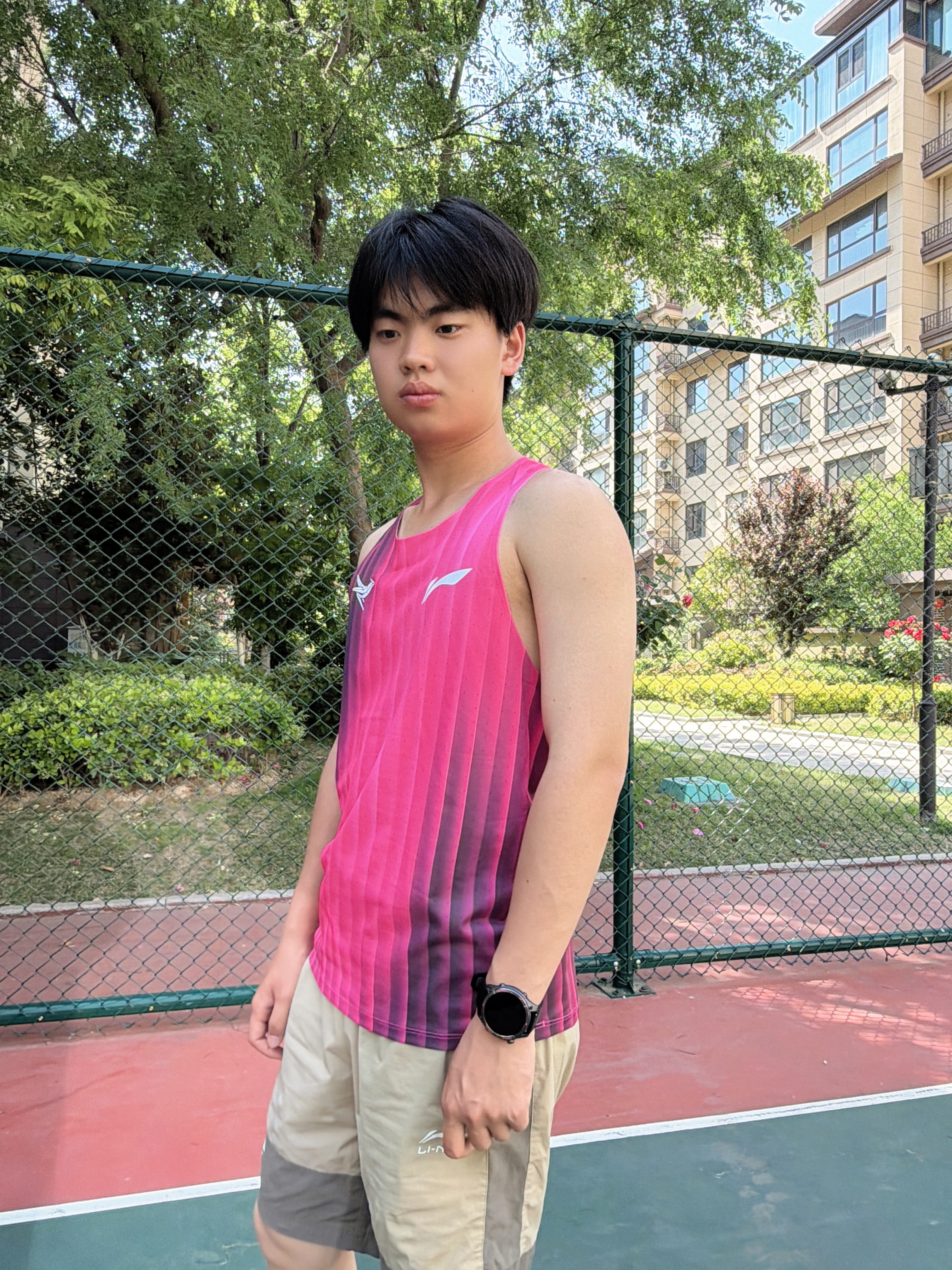 李宁小龙雀无锡马拉松跑步背心男夏新款速干修身透气比赛上衣AAYV123 实拍图