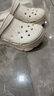 斯凯奇（Skechers）洞洞鞋女士夏细闪泡泡鞋厚底外穿包头沙滩凉拖鞋 实拍图