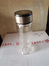 【京东物流配送】高硼硅双层玻璃杯大容量泡茶杯水杯子茶水分离杯 【双层加厚】茶杯350ml1只 实拍图