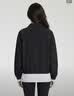 耐克NIKE女子夹克Oversize 风教练夹克衬衫领IF0213-010黑/灰M 实拍图