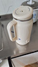 美的（Midea）豆浆机破壁机0.8L容量小型1-2人 低音家用一键高温除菌免手洗 全自动免煮新款免滤榨汁料理机C0606 实拍图