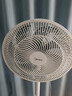 美的（Midea）【品质推荐】七叶轻音柔风电风扇/家用省电落地扇/台式电扇/广角摇头节能宿舍小型风扇 SAE35CA 实拍图
