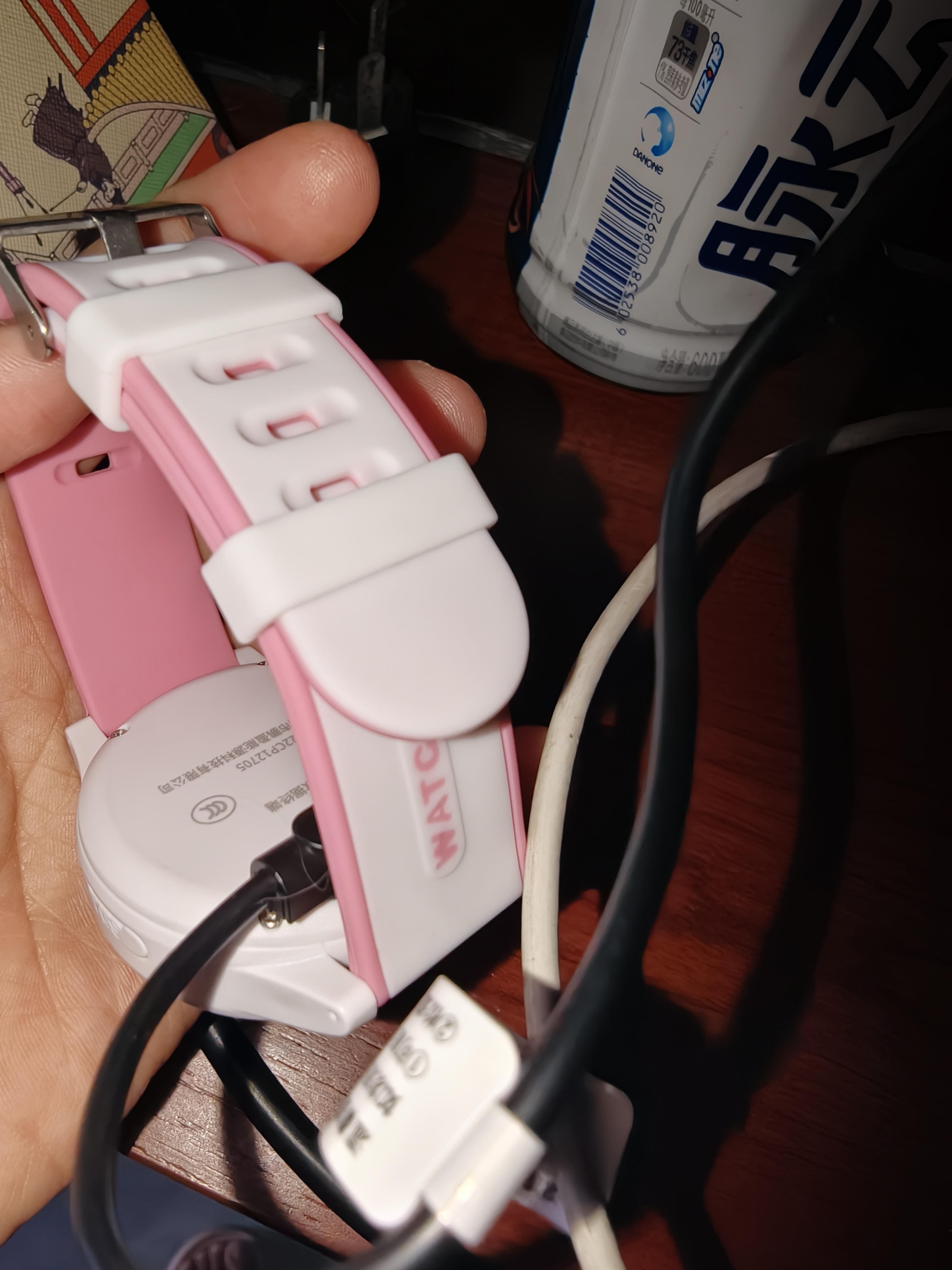 好记星【可连接WIFI】智能电话手表儿童4G卡通用青少年初高中生全网通移动电信版可插卡防水级GPS定位 顶配版白色【GPS定位+微信QQ抖音+APP下载】 实拍图