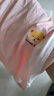Classic Teddy童装儿童裤子男女童防蚊裤纯棉运动休闲裤薄款灯笼裤 水粉 120  实拍图