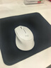 罗技（Logitech）M330无线鼠标轻音鼠标商务办公右手人体工学鼠标轻音电池笔记本电脑鼠标中大手七夕礼物送男友 M330白 实拍图