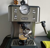 德龙（Delonghi）咖啡机 意式半自动家用15Bar泵压专业压力计 美式咖啡 快速加热技术 可调式奶泡 金属机身EM450.M 银色 小巧机身 稳定压力 定制杯量 自动关机 实拍图