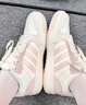 adidas NIZZA PLATFORM厚底增高运动帆布鞋女阿迪达斯三叶草 一号黑/白   36.5 实拍图