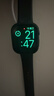 Apple/苹果 Watch S11 智能手表GPS款42毫米亮黑色铝金属表壳黑色运动型表带M/L MEUA4CH/B情人节 实拍图