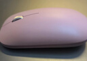 联想（Lenovo）无线蓝牙鼠标充电鼠标轻音鼠标 Air Handle充电版轻音双模鼠标 便携办公鼠标 桃花粉 实拍图
