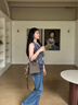 viney【何泓姗同款】牛皮水桶包包女包斜挎包老婆生日520送女朋友礼物 【卡其色】情人节实用高级感高档轻奢手提腋下包 时尚ck风休闲小众品牌洋气单肩包 实拍图