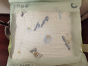 十月结晶婴儿浴巾纯棉纱布浴巾柔软吸水披风宝宝大毛巾 莓莓甜兔110*110 实拍图