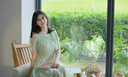 亿梵莎（YIFANSHA）连衣裙女2026夏季新款韩系穿搭收腰学院风甜美初恋漂亮仙女长裙子 浅绿色（无蕾丝无腰带） 均码 【可备注码数】 晒单实拍图