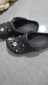 卡骆驰（CROCS）贝雅洞洞鞋男鞋女鞋轻便耐磨一脚蹬拖鞋休闲鞋百搭花园鞋|10126 黑色-001 41 /42(260mm) 实拍图