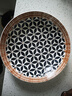 几物森林陶瓷深盘餐具盘子家用牛排盘西餐盘菜盘子饺子盘 随机花色4只装 实拍图