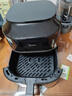 美的（Midea）双可视免翻面空气炸锅蒸烤一体【价保618】家用大容量6L 多功能烤箱电炸锅全金属内腔KZC6019D 实拍图