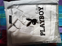 花花公子（PLAYBOY）衬衫男七分袖夏季男士短袖衬衣男冰丝休闲宽松男装外套 白绿 L 实拍图