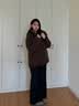 波司登冬羽绒服女士修身短款休闲加厚脱卸帽立领休闲百搭外套 实拍图