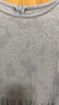 德玛纳（dme）【棉质暗提花a字裙】夏圆领短袖腰带连衣裙女中长款 实拍图