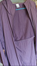 森马（Semir）轻量防晒服男夏便携夹克简约情侣透气防晒外套 紫色70190 L 实拍图