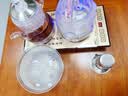 开品全自动底部双壶上水电热水壶 双壶恒温24小时茶台烧水壶 家用办公玻璃电茶炉 嵌入式茶台一体 1L 【双壶上水】20X37CM 烧水煮杯 实拍图