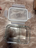 GLASSLOCK进口钢化玻璃保鲜盒上班带饭微波炉加热分隔食品级饭盒670ml 实拍图