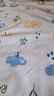 洁丽雅（Grace）A类7A抗菌100%纯棉儿童床单家用床上用品床罩230*245cm 萌兔乐园 实拍图