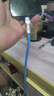 绿胜Type-c充电线120W/100W/66W超级快充数据线6A充电器头车载USB-C适用华为荣耀vivo小米oppo安卓手机 一条装天空蓝【120W超级快充|旋转合金加粗】 1M 实拍图