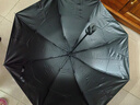 【全网爆款】手动UV折叠雨伞男女晴雨伞两用防晒遮阳黑胶伞 【手动款】黑色UV 实拍图