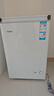 海尔（Haier）100L单温冰柜小型家用小冰柜减霜一级能效冷藏冷冻转换深冷冷柜小冰箱BC/BD-100GHW9D价保618 实拍图