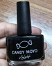 CandyMoyo健康0毒水性指甲油免烤美甲持久显白不可撕百搭经典纯黑 实拍图