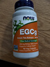 诺奥（NOW）EGCg绿茶提取物 儿茶素 多酚萃取高含量 400mg 90粒 90粒*1瓶 实拍图