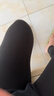 浪莎打底裤女鲨鱼裤口袋运动健身瑜伽裤外穿骑行显瘦无尴尬线紧身裤 实拍图