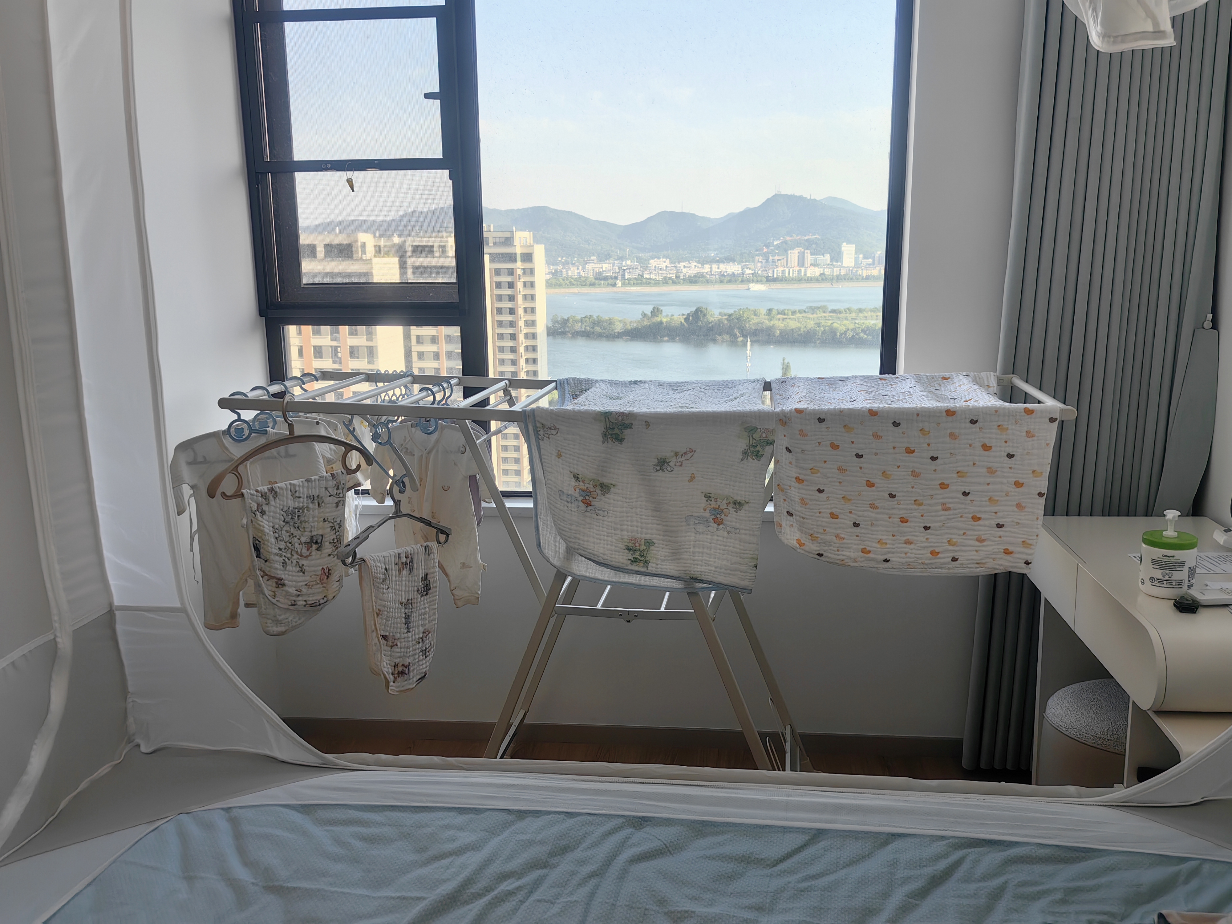 全棉时代纱布浴巾婴儿浴巾宝宝新生儿童浴巾纯棉超柔亲肤吸水洗澡巾大毛巾 【7A抗菌 2条装】小鸭子+猫咪梦旅人 115*115cm 实拍图