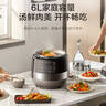 苏泊尔（SUPOR）0涂层球釜电压力锅6L双胆全自动智能预约 家用 SY-60YC6011Q电饭煲高压锅6-8人 实拍图