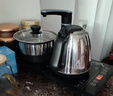 一号茶【首单立减】茶具茶桌防烫烧水壶全自动上水泡茶壶茶几嵌入式抽水壶家用烧水套装一体整套 1L 黑色-双层防烫全自动-20*37cm 实拍图