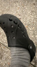 卡骆驰（CROCS）贝雅洞洞鞋男鞋女鞋轻便耐磨一脚蹬拖鞋休闲鞋百搭花园鞋|10126 黑色-001 43 (270mm) 实拍图
