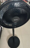 美的（Midea）【超级单品】七叶轻音立式电风扇家用柔风落地扇台式桌面小型风扇大风量节能摇头宿舍电扇 SAF30AB 实拍图