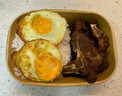 京东京造 一次性饭盒 露营野餐盒 食品级外卖水果分装打包盒750ml*22套 实拍图