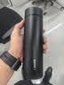 雷德夫（LEIDFOR）T26 纯钛保温杯磨砂黑色380ml 男士商务泡茶开学礼物 开学教师节 实拍图