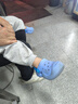巴布豆童鞋男童拖鞋夏季软底宝宝沙滩鞋儿童洞洞鞋117342003浅月色160 实拍图
