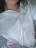 浪莎性感衬衫睡衣女新品高级感女神节可外穿纯欲风冰丝缎面薄款睡裙女 实拍图
