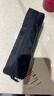 MUJI降落伞布笔袋 铅笔文具盒 黑色 5.5*19.5*6 cm 实拍图