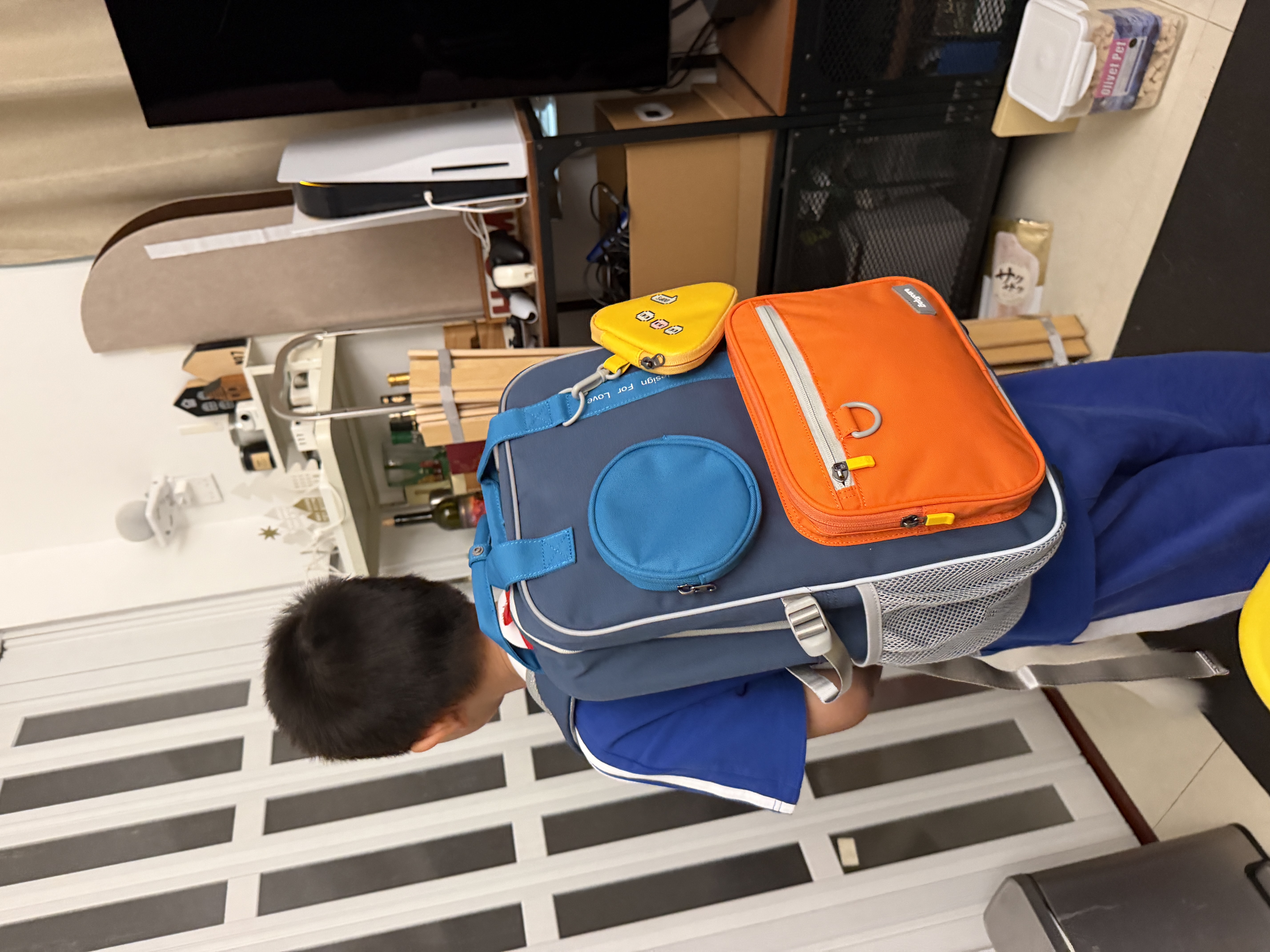 babycare书包背包小学生双肩减压护脊减负男女儿童安全轻便高低年级大容量 实拍图