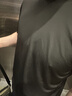 真维斯（Jeanswest）冰丝短袖T恤男夏季纯色体恤衫宽松大码运动健身半袖男士速干上衣 实拍图