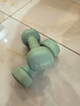 Keep哑铃女士健身家用彩色浸塑环保手铃亚铃全身塑形浅绿1.5kg*2 实拍图