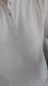 罗蒙（ROMON）短袖t恤男士商务polo衫男夏季休闲短袖男上衣服外套男 白2XL 实拍图