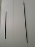 卡西朗衣柜隐形拉手黑色现代简约衣橱柜门极简金色抽屉奶油风长把手定制 升级款圆弧-哑黑色 总长-1000MM【升级1.2加厚】 实拍图